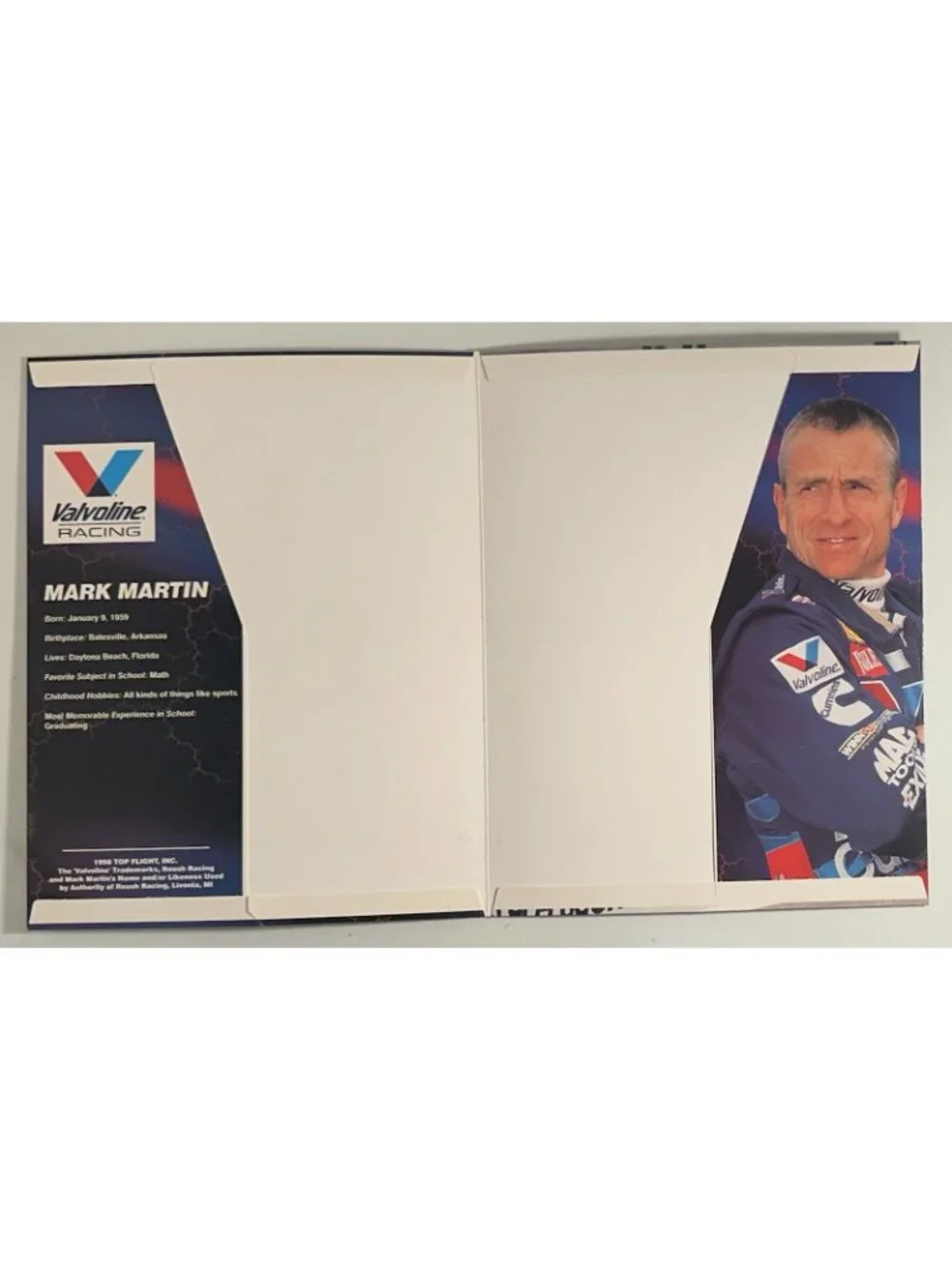 (3) Lot Jeff Gordon & Others 1998 Top Flight Nascar Folders 9 1/4 X 11 3/4